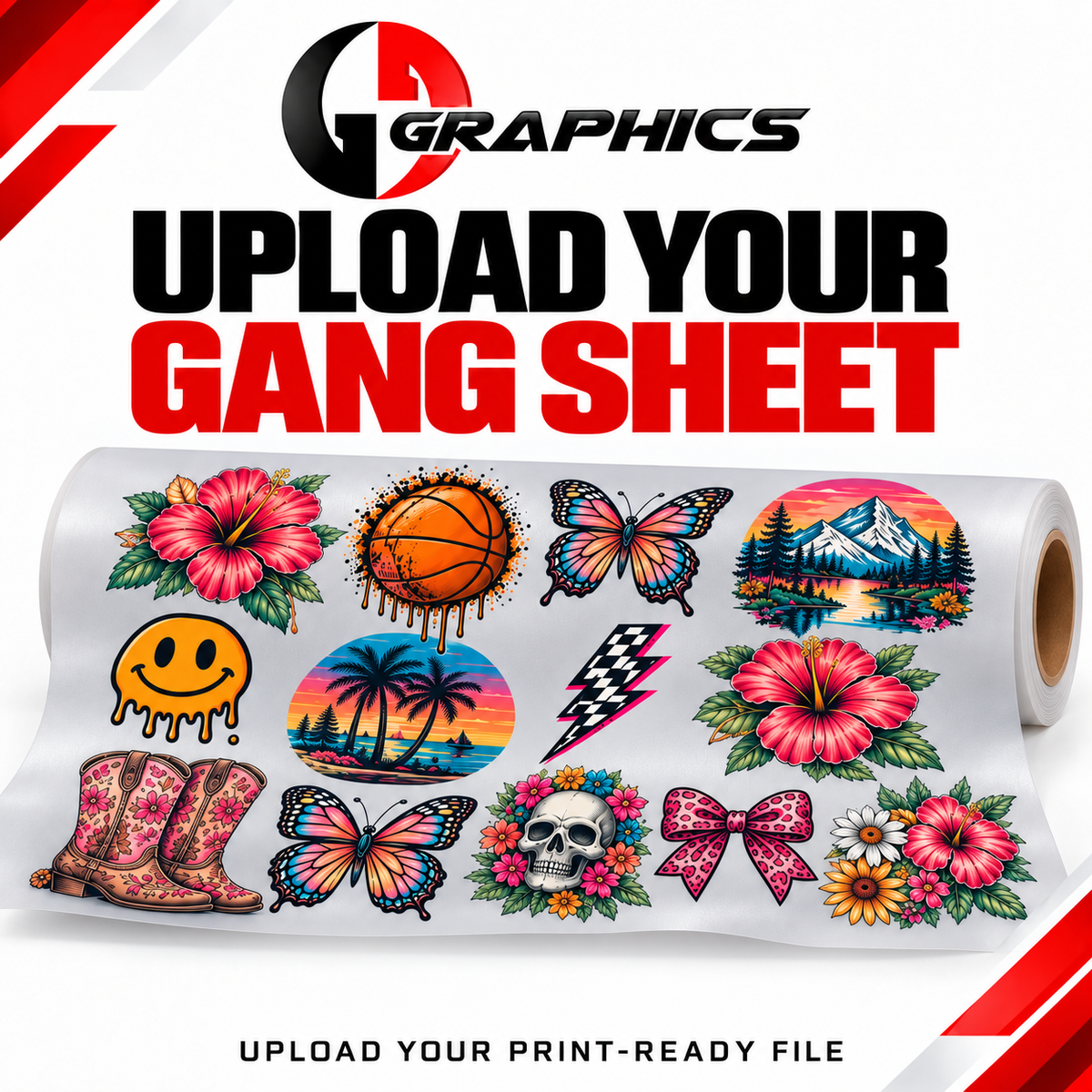 Upload a Gang Sheet